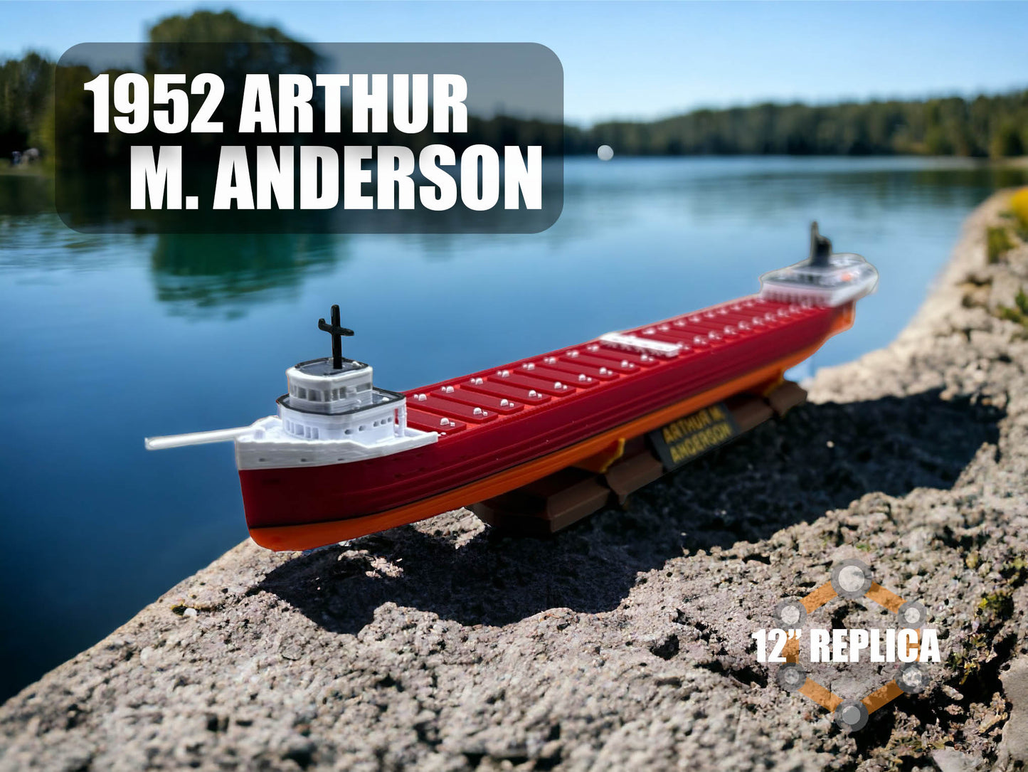 12" SS Arthur M. Anderson 1952 Replica