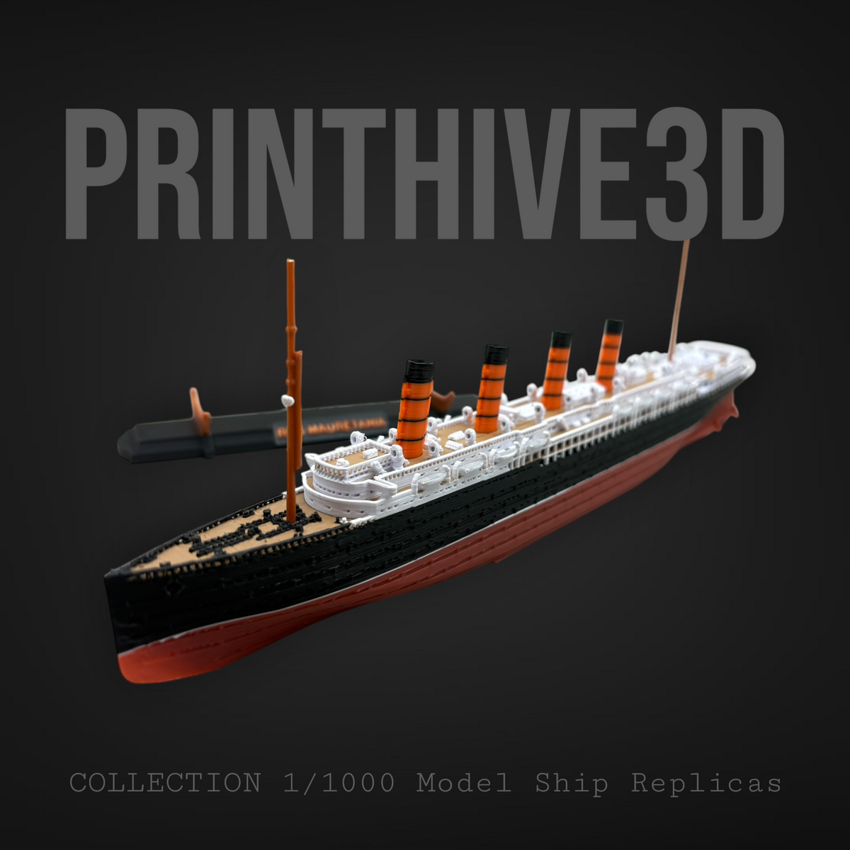 12" RMS Mauretania Replica
