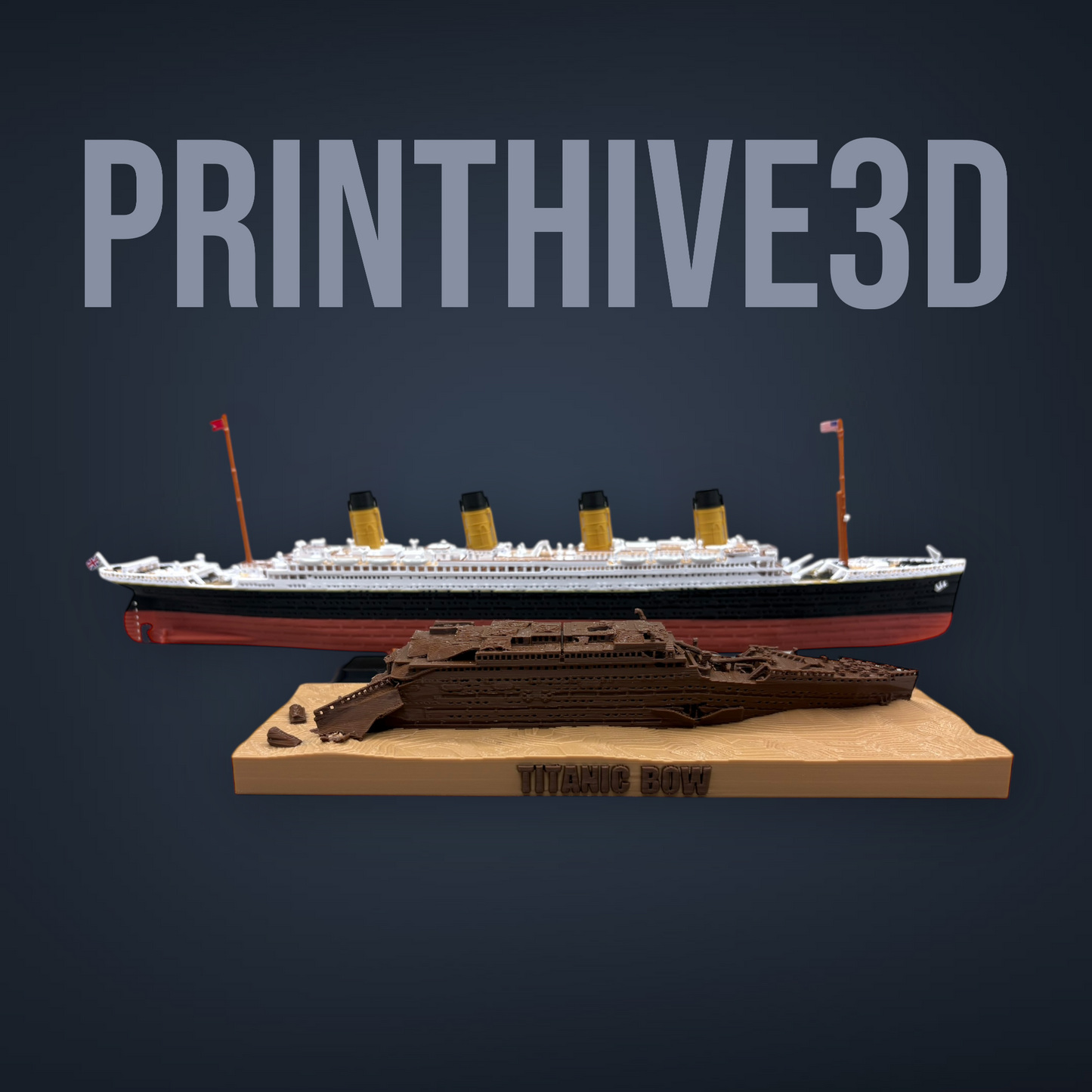 RMS Titanic Wreckage Replica