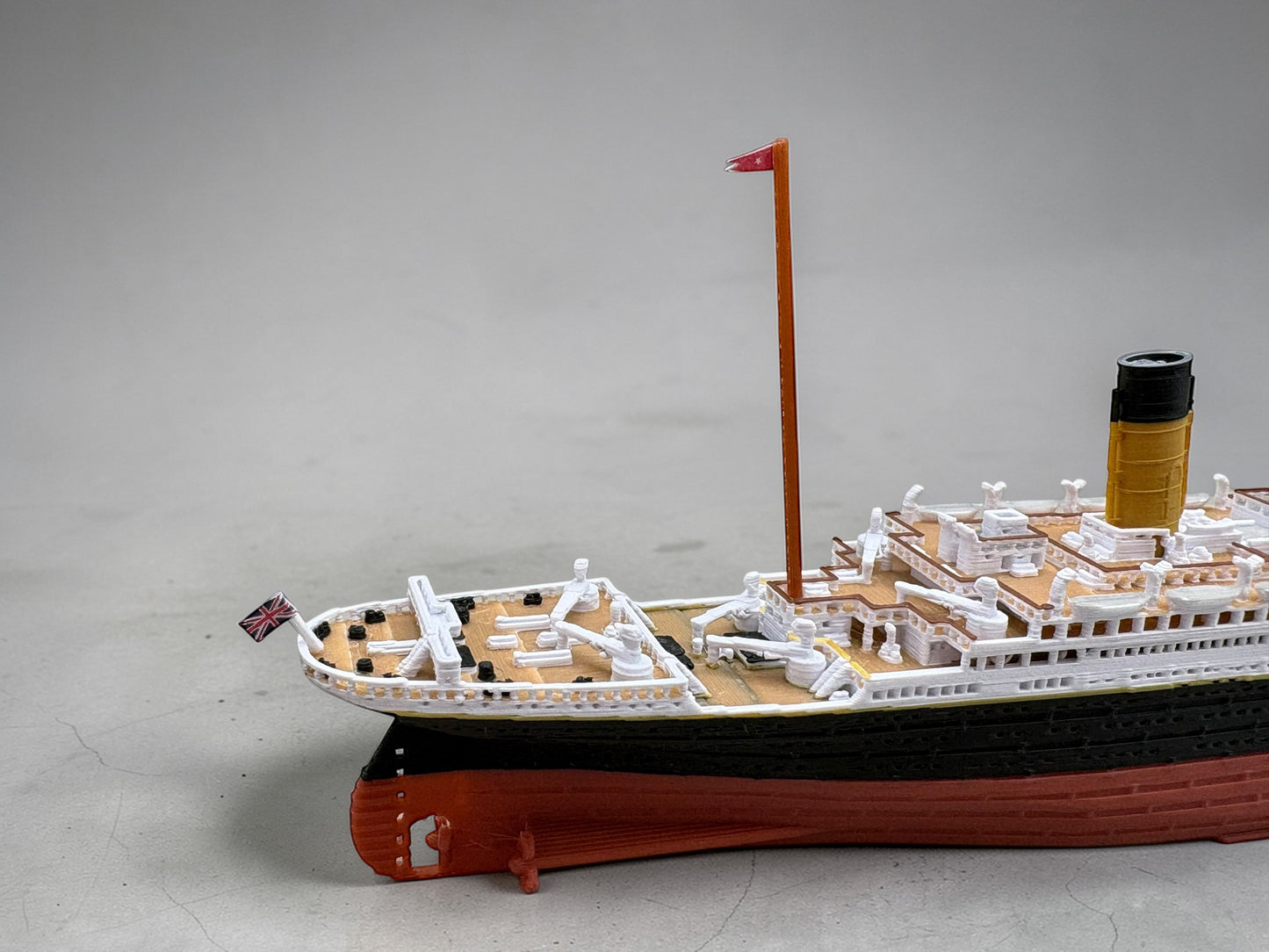 1:1000 Model Ship Flag Decals