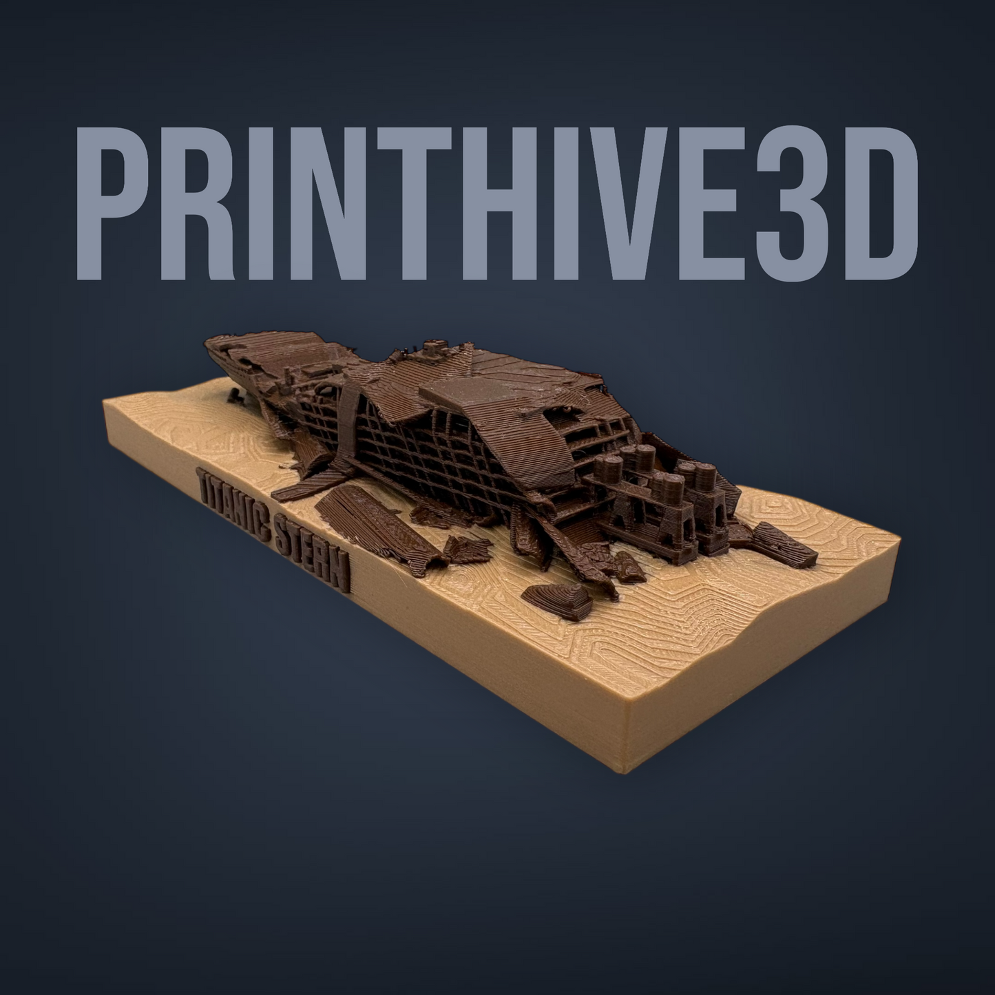 RMS Titanic Wreckage Replica