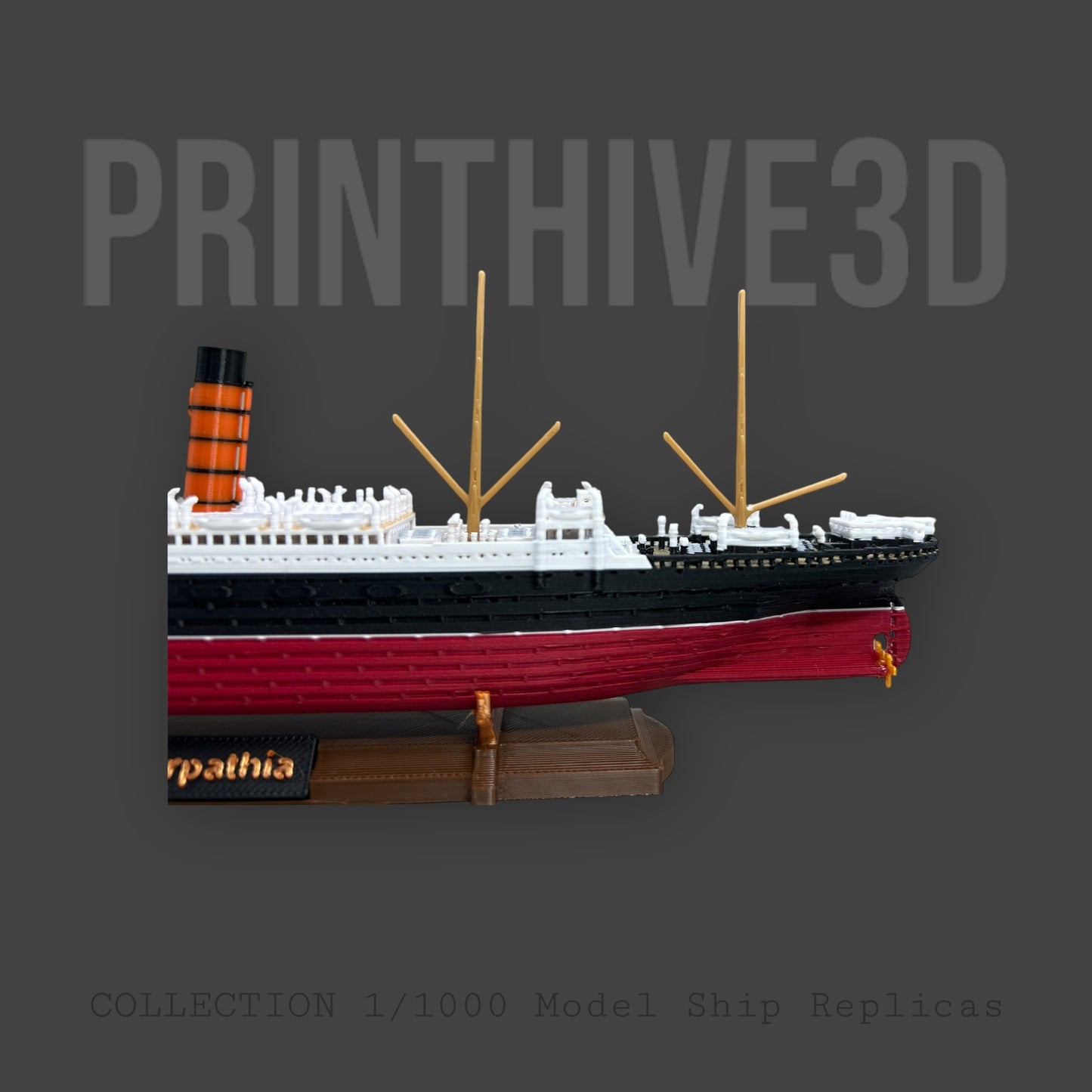 12" RMS Titanic and Carpathia Replica Bundle