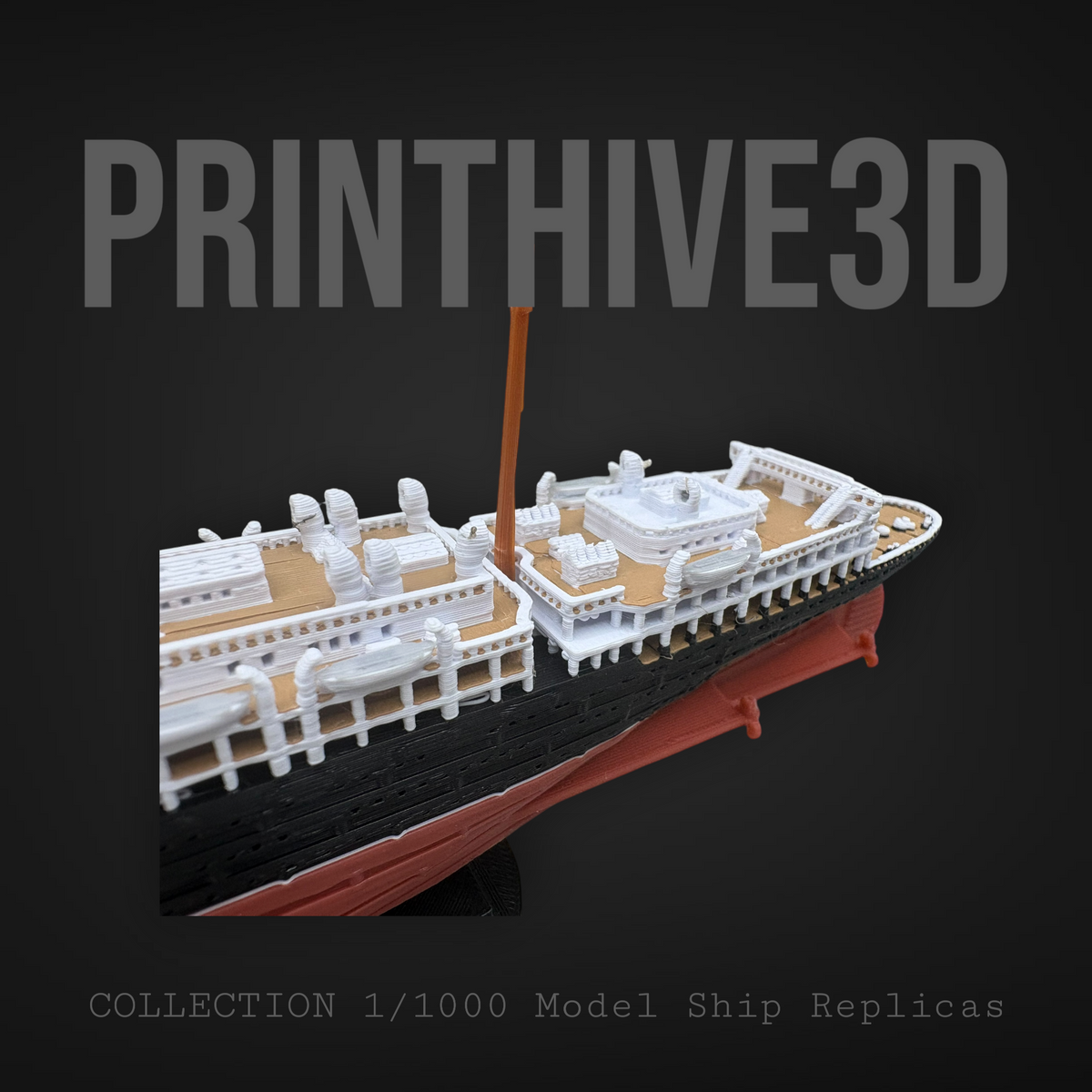 12" RMS Mauretania Replica