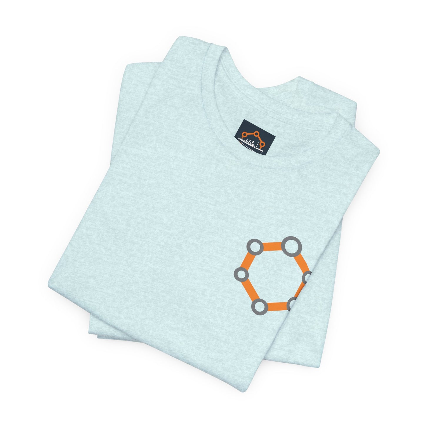 Scale Matters Tee — Titanic Ship Size Comparison Graphic T‑Shirt