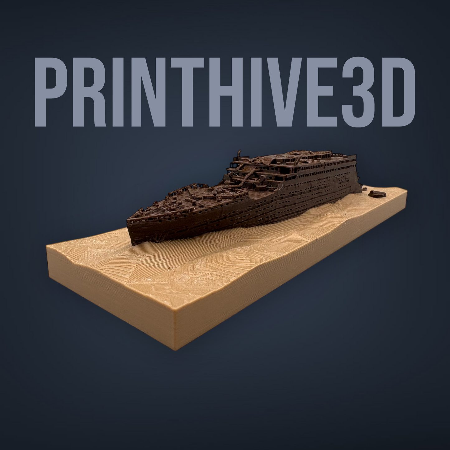 RMS Titanic Wreckage Replica