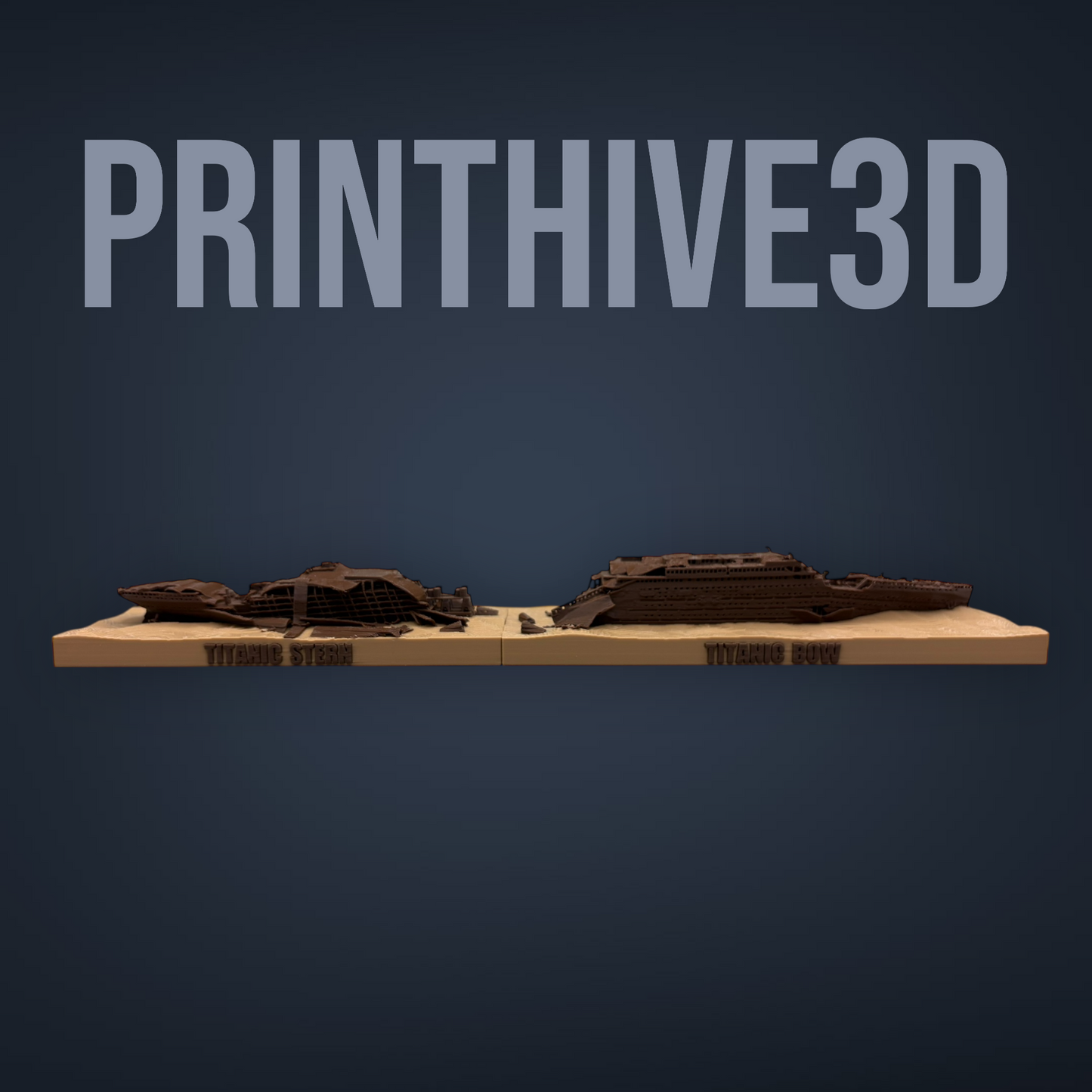 RMS Titanic Wreckage Replica