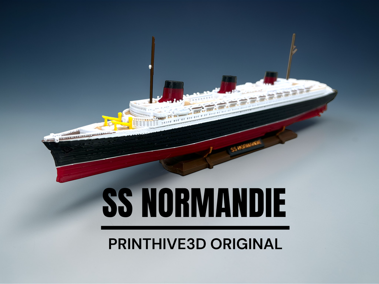 12" SS Normandie Replica