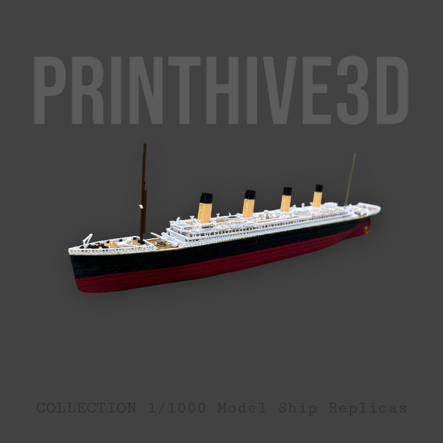 3 Ship Bundle RMS Titanic, Britannic, Olympic, Ship Replicas