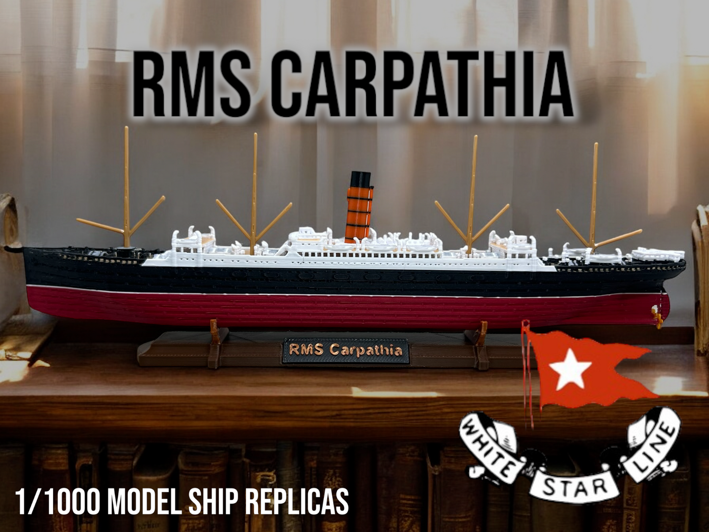 Detailed RMS Carpathia Replica