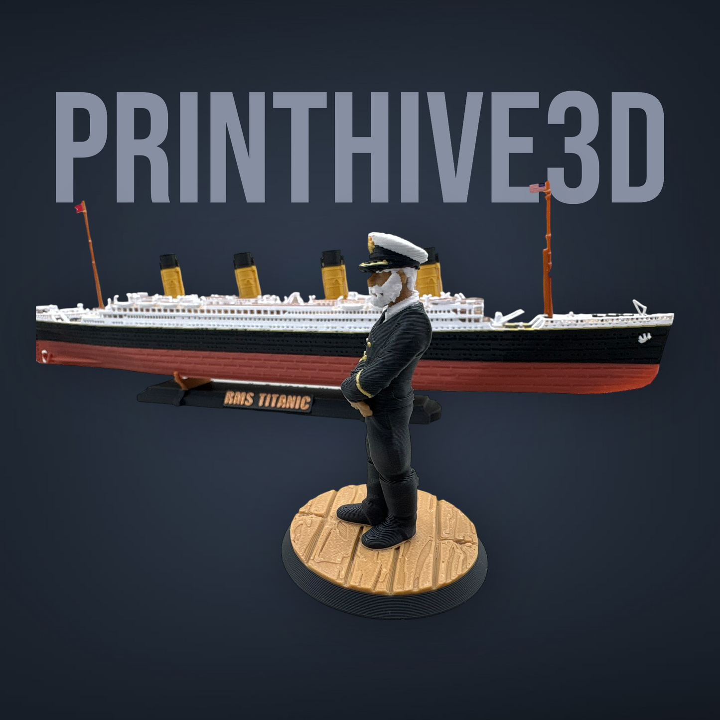 Titanic Captain Figure Replica