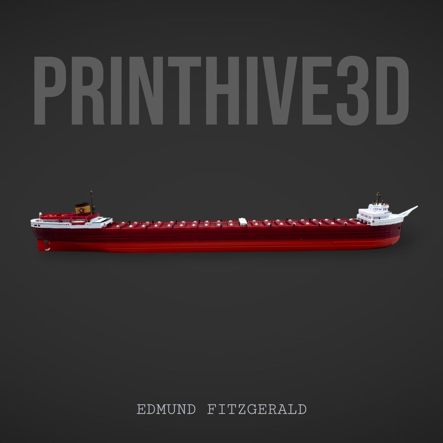 12" SS Edmund Fitzgerald Replica