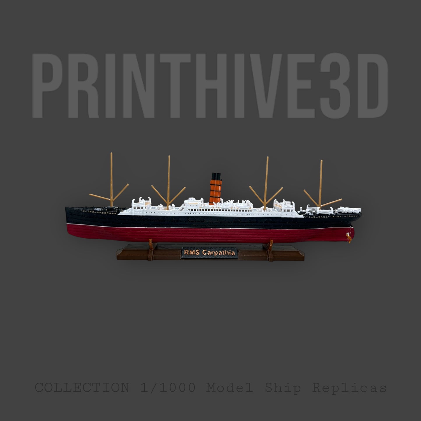 12" RMS Titanic and Carpathia Replica Bundle