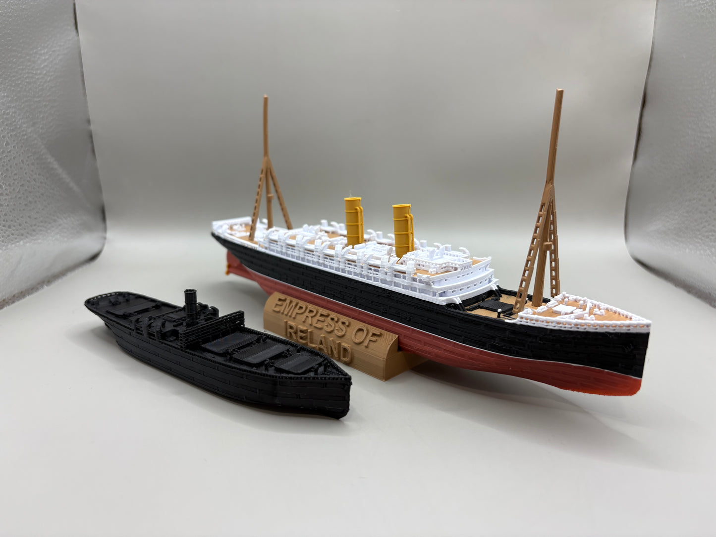 Empress of Ireland Submersible Model, Educational Model, FLOATS & SINKS Historically accurate