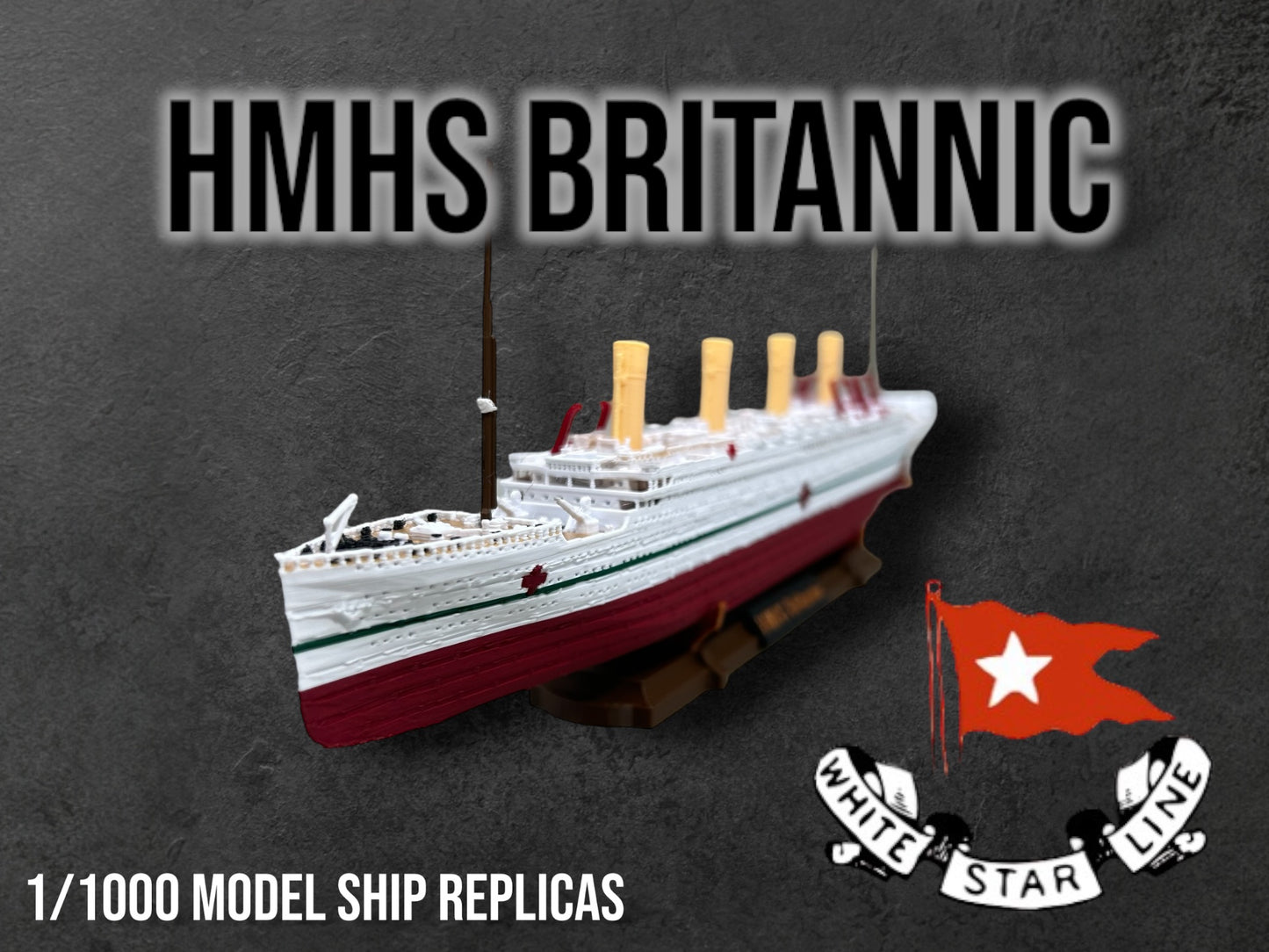 12” HMHS Britannic Replica