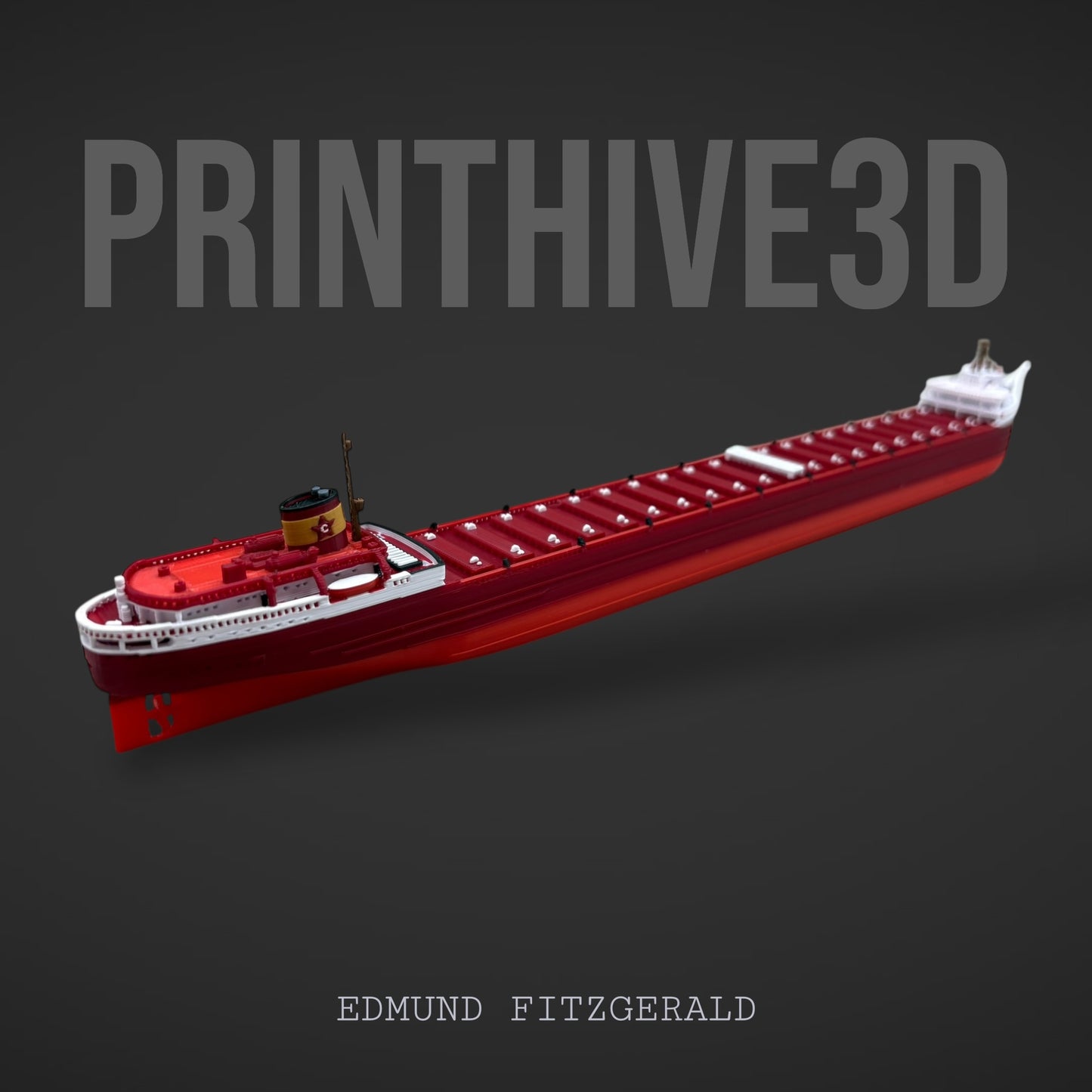 12" SS Edmund Fitzgerald Replica