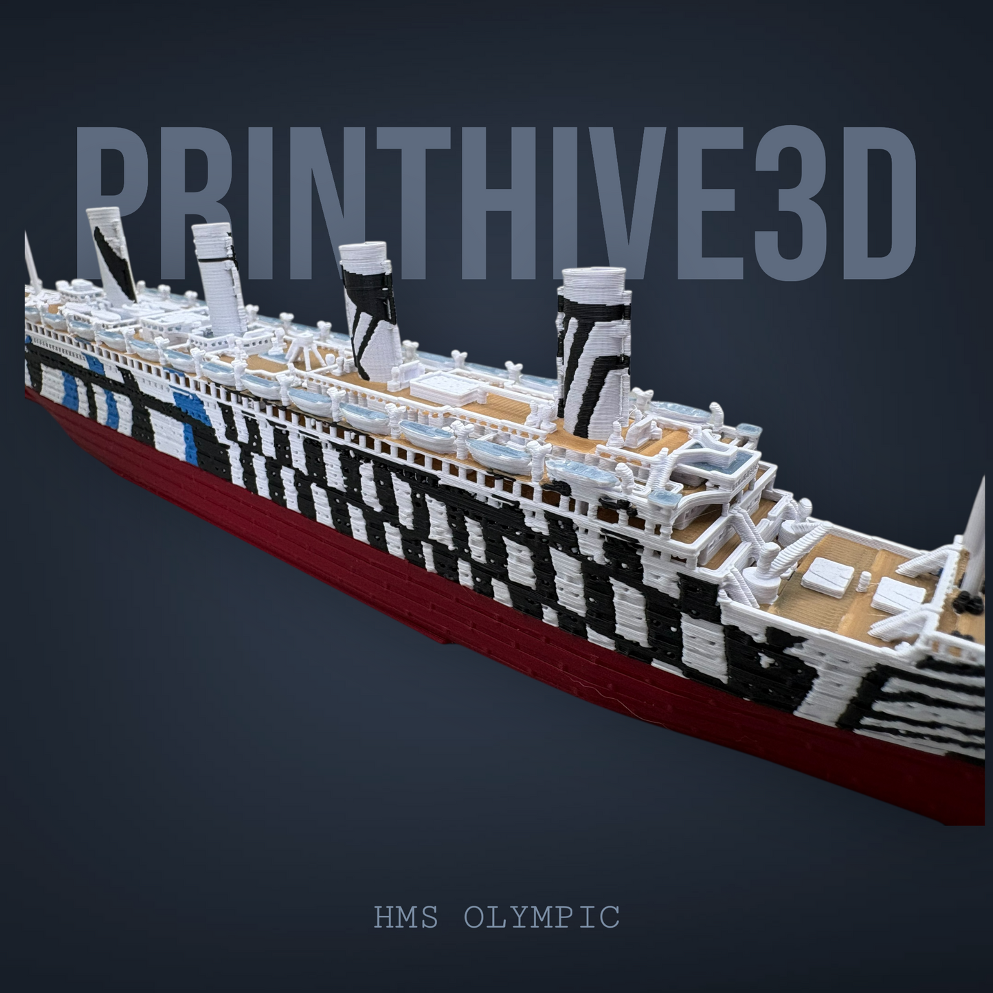 12" HMS Olympic Replica (Dazzle Olympic)