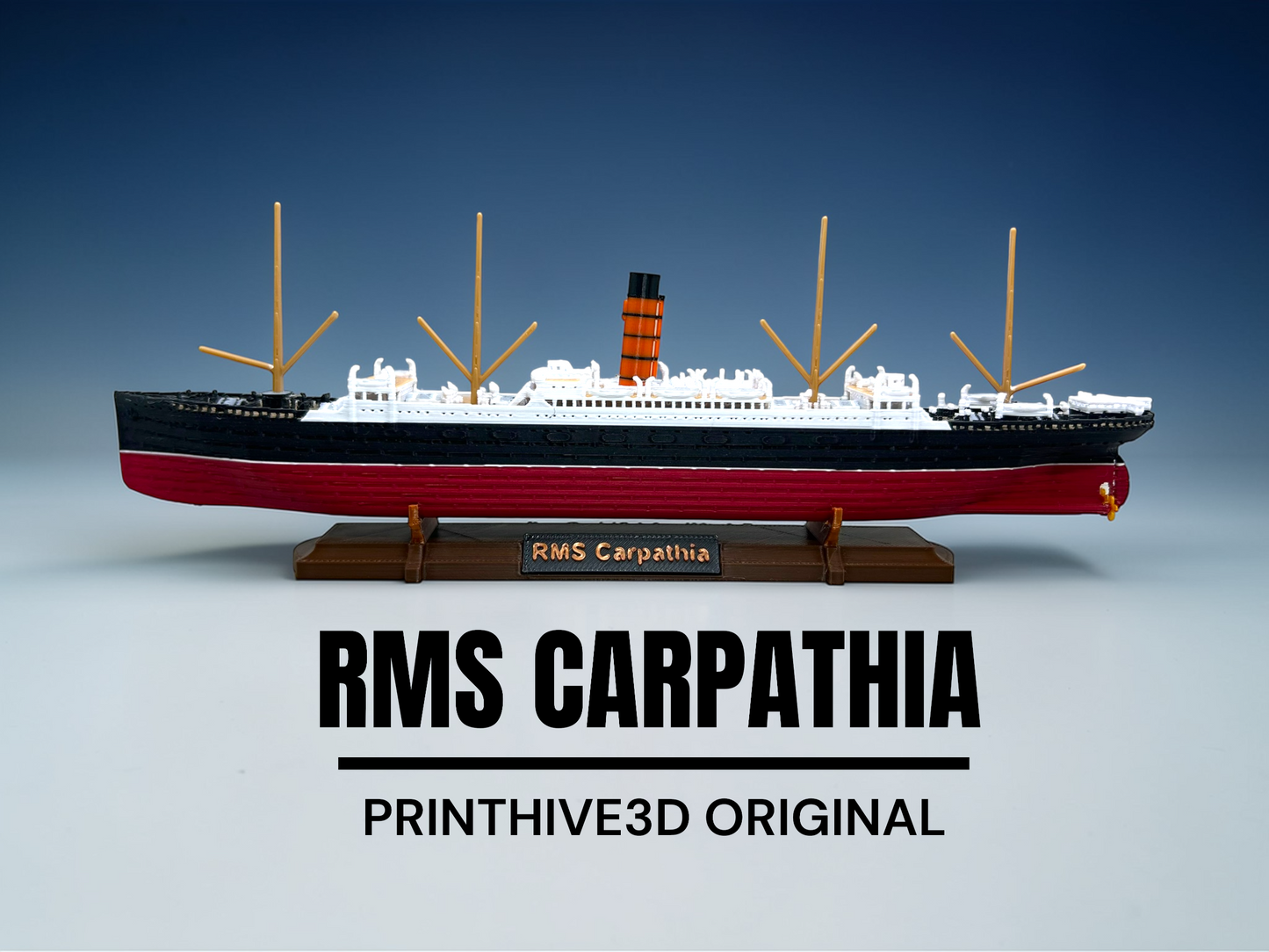 Detailed RMS Carpathia Replica