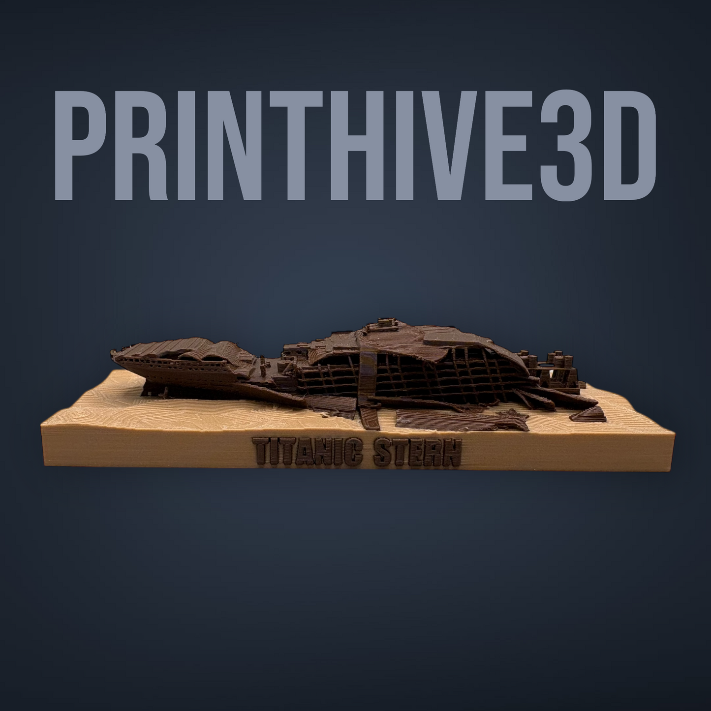 RMS Titanic Wreckage Replica