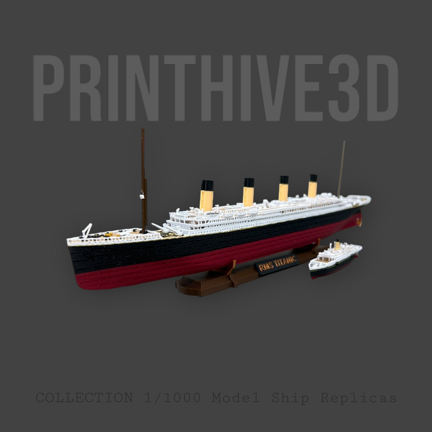 3 Ship Bundle RMS Titanic, Britannic, Olympic, Ship Replicas