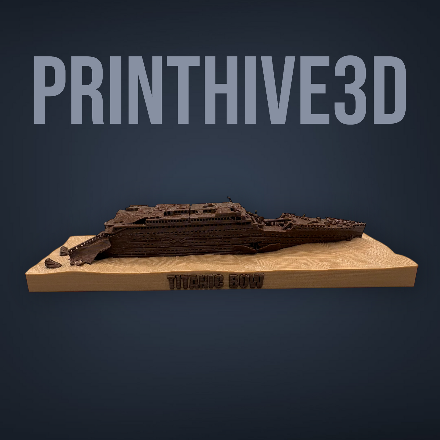 RMS Titanic Wreckage Replica