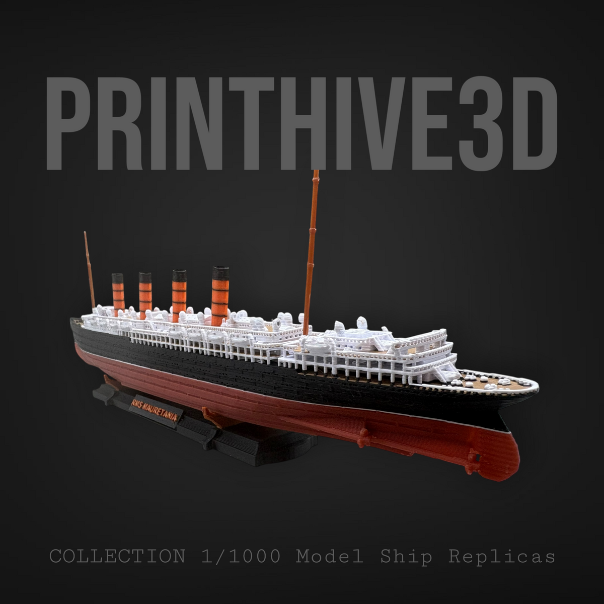 12" RMS Mauretania Replica