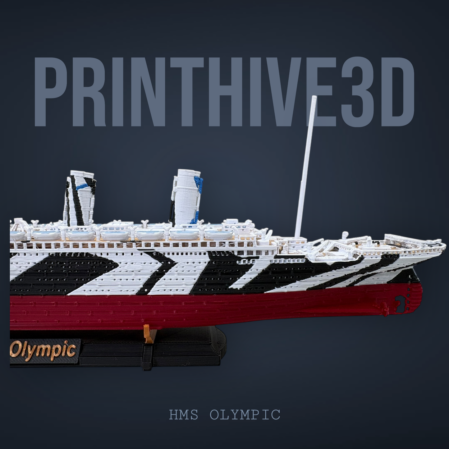 12" HMS Olympic Replica (Dazzle Olympic)