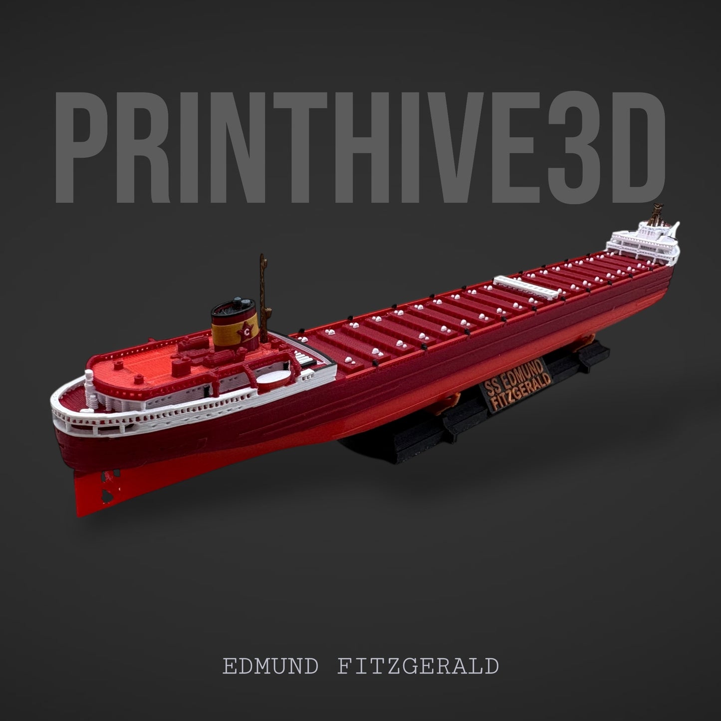 12" SS Edmund Fitzgerald Replica
