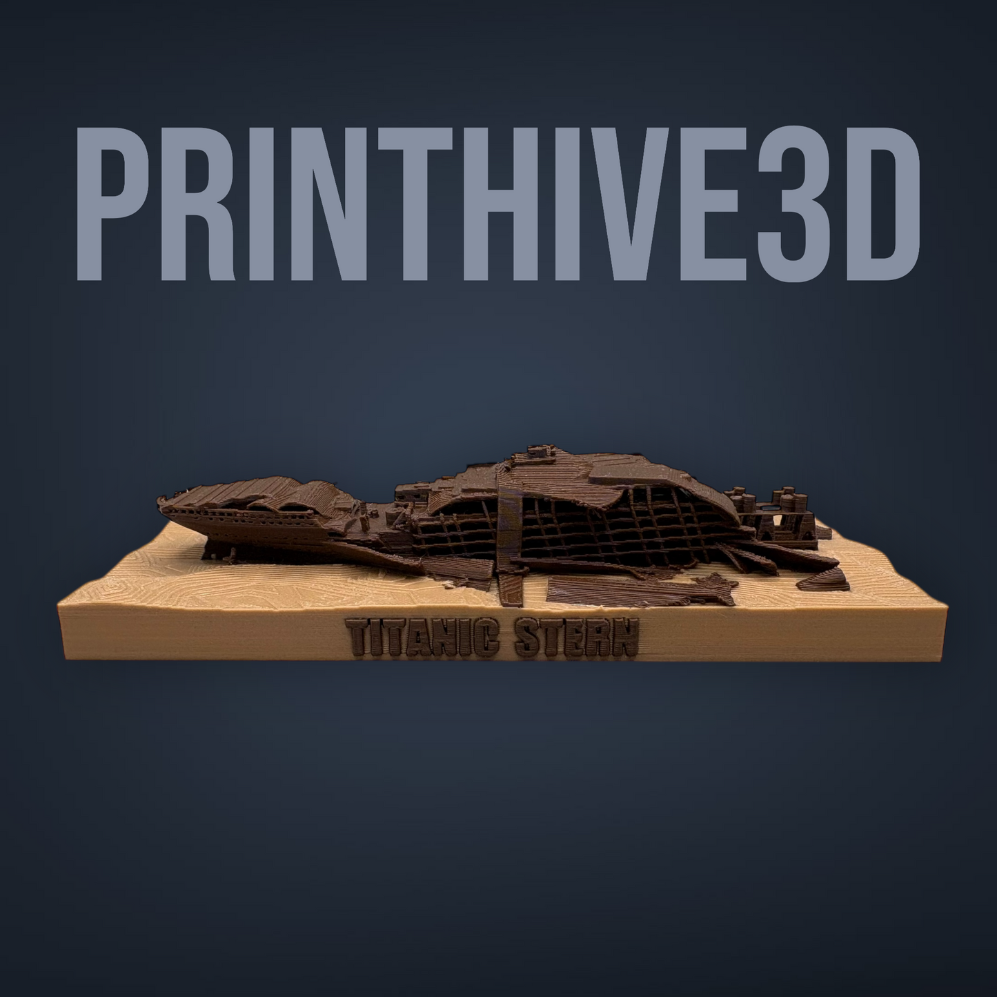 RMS Titanic Wreckage Replica