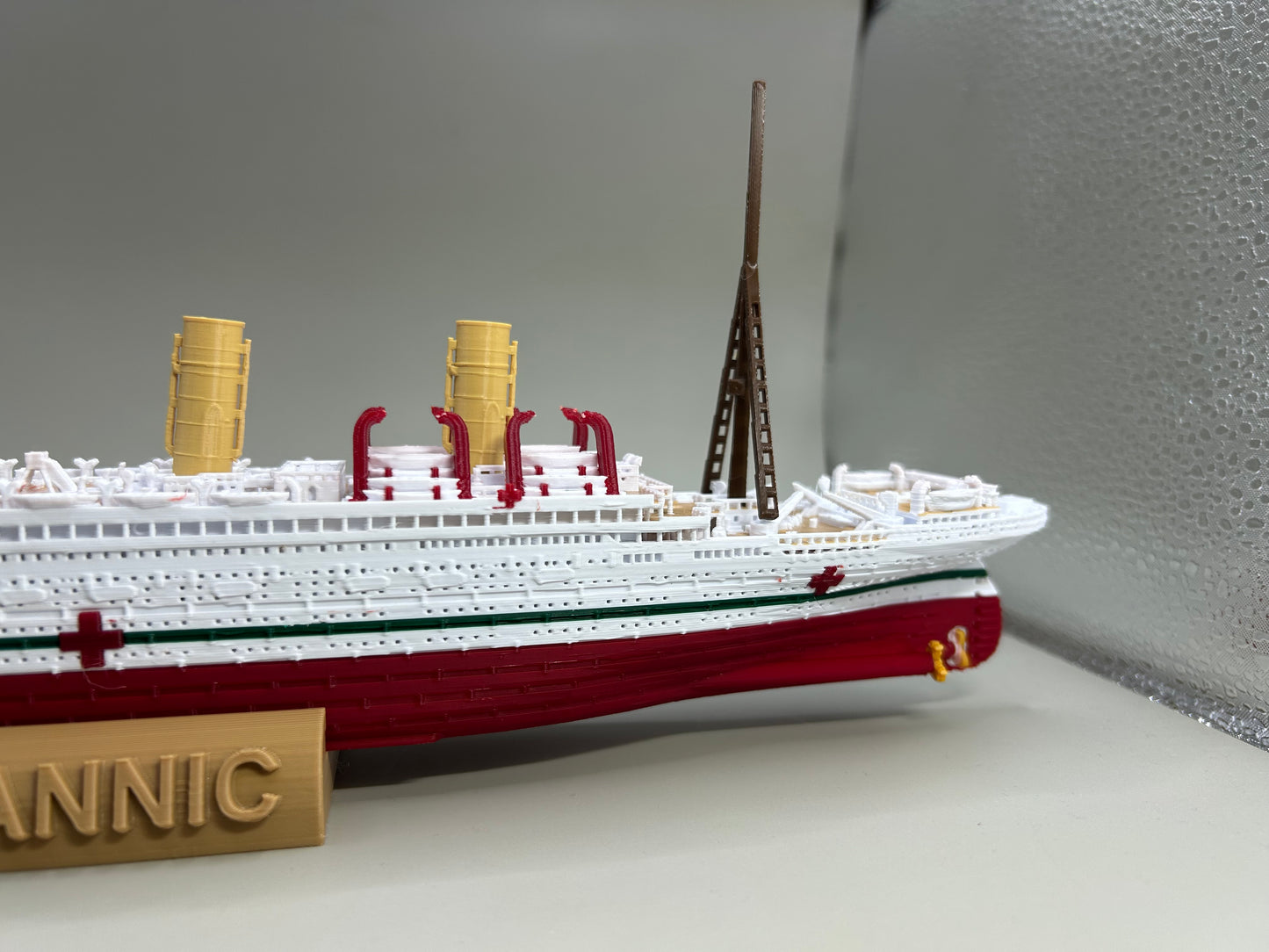 HMHS Britannic Submersible Model, Educational Model, FLOATS & SINKS Historically accurate