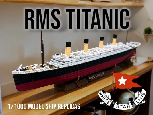 12” RMS Titanic Replica With Iceberg