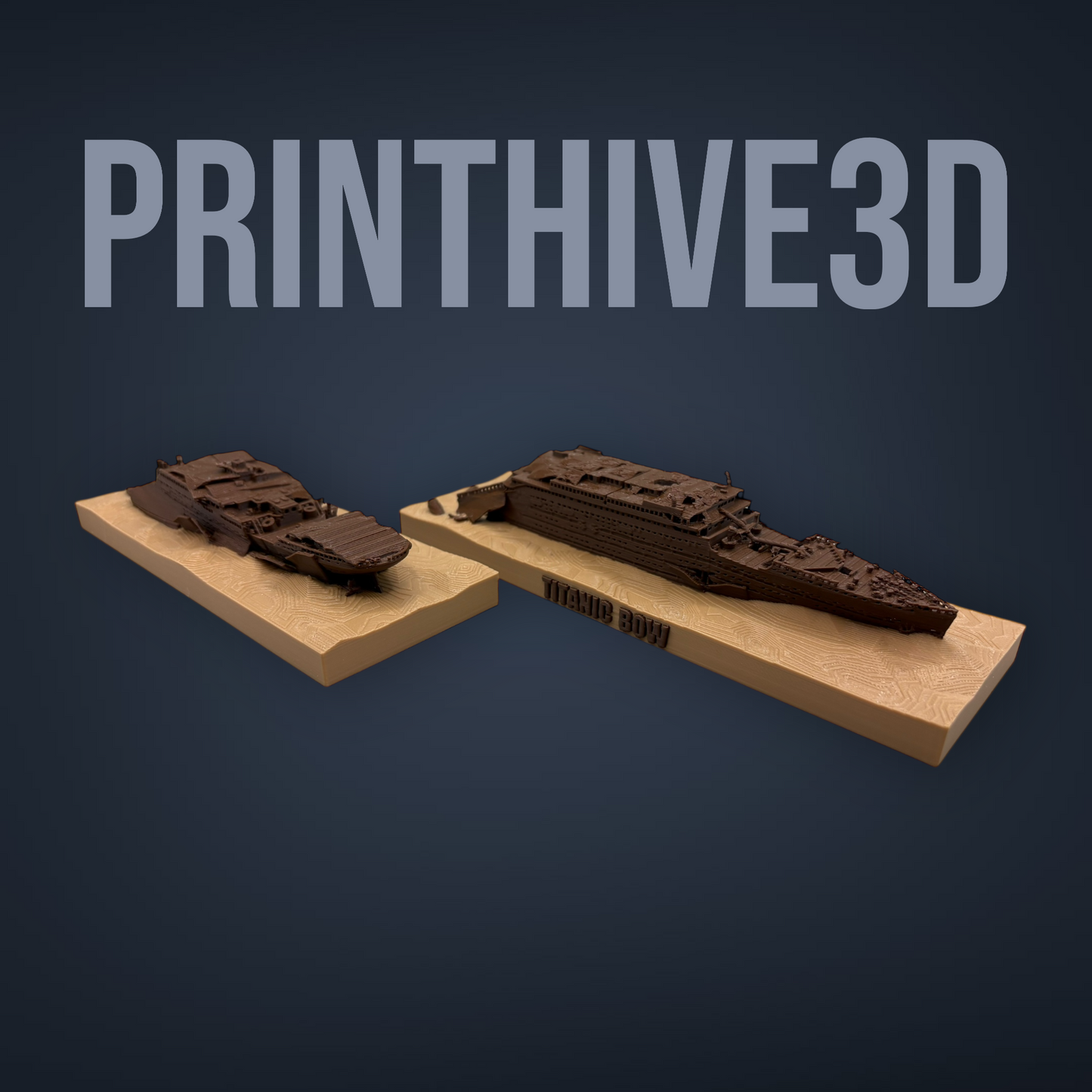 RMS Titanic Wreckage Replica