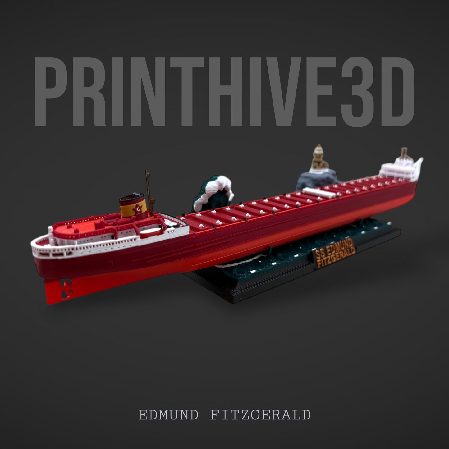 12" SS Edmund Fitzgerald Replica