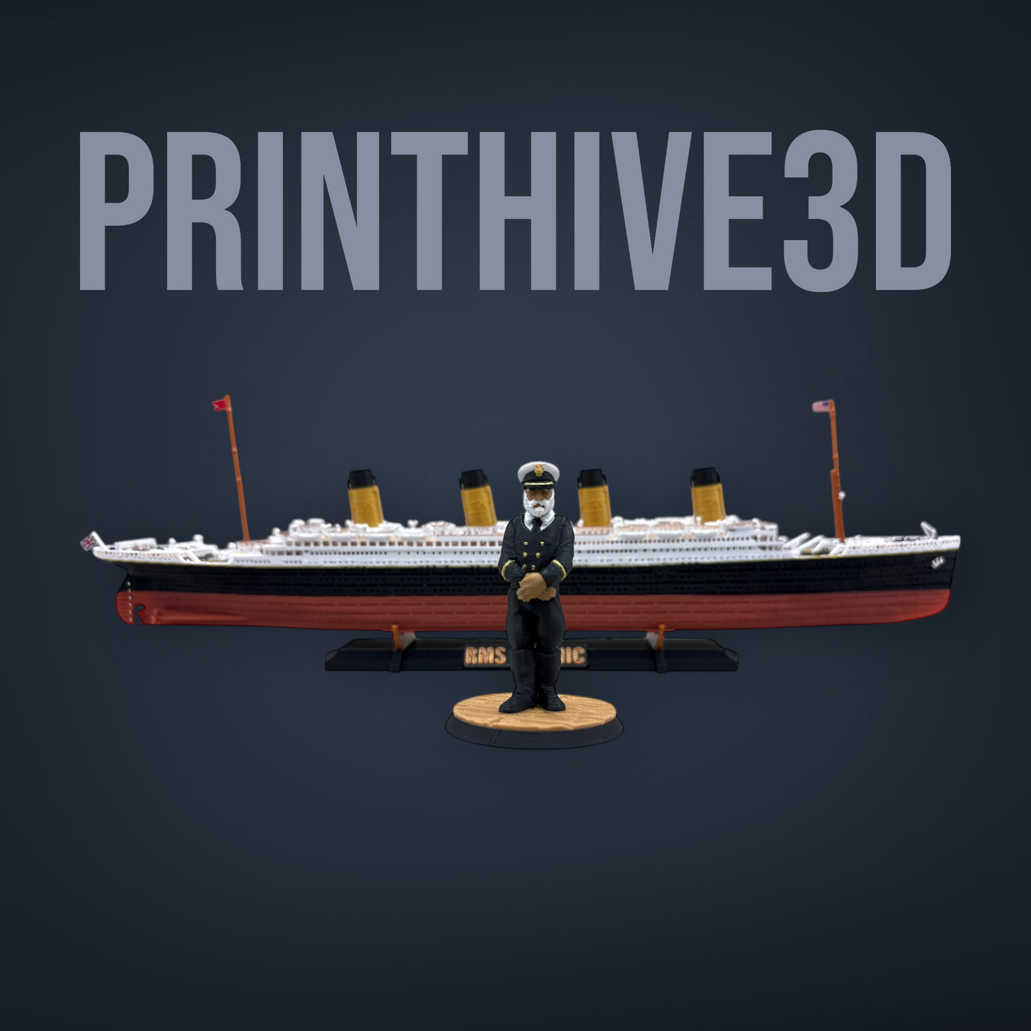 Titanic Captain Figure Replica