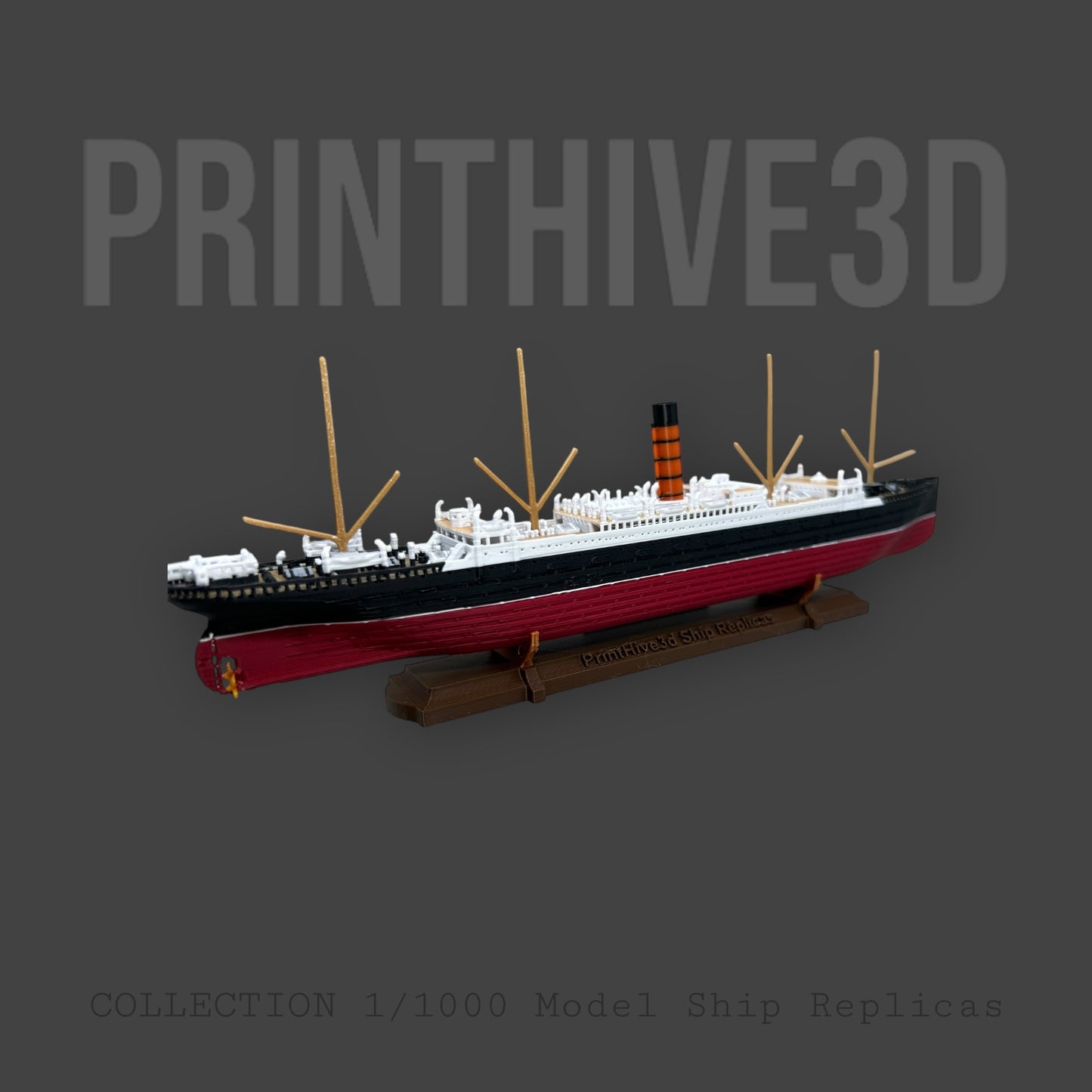 Detailed RMS Carpathia Replica