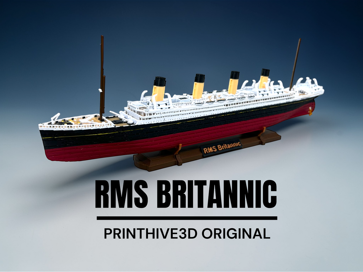 12” RMS Britannic Replica – PrintHive3d