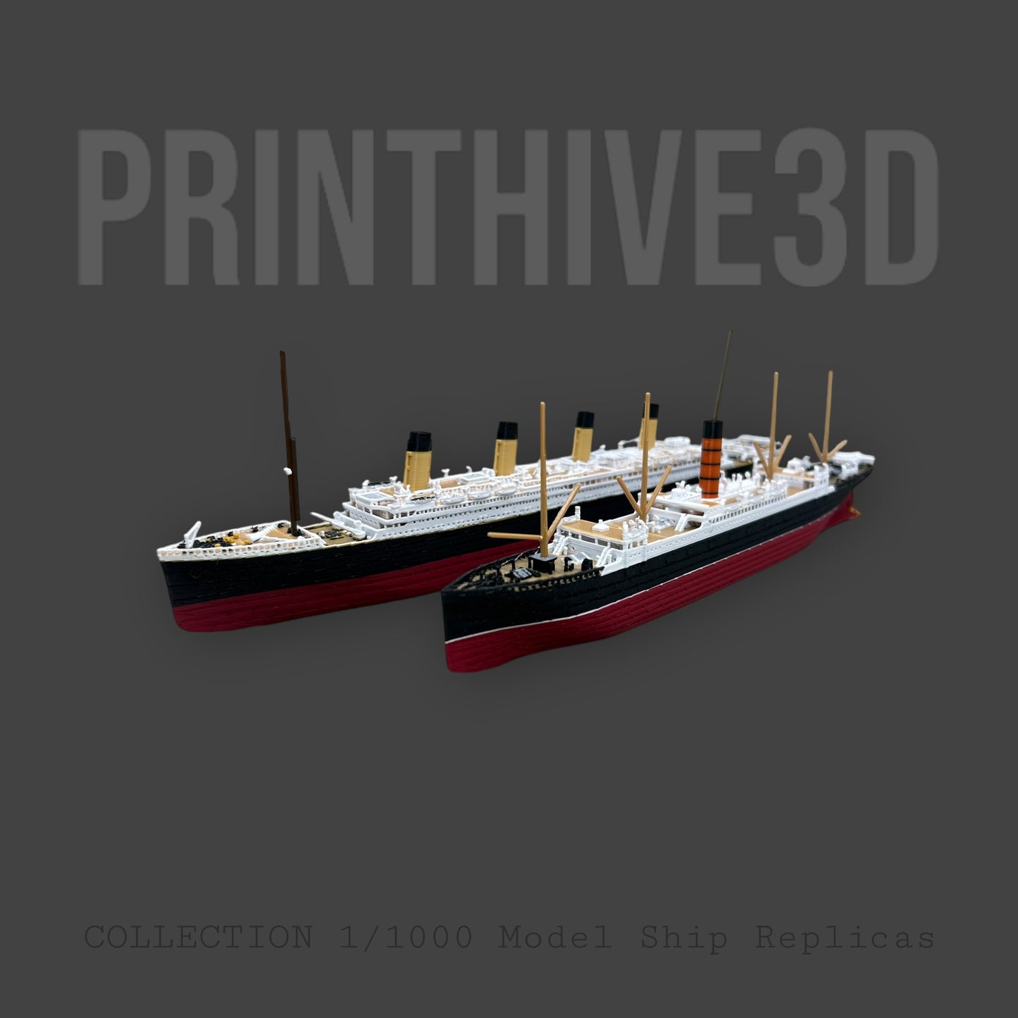 12" RMS Titanic and Carpathia Replica Bundle