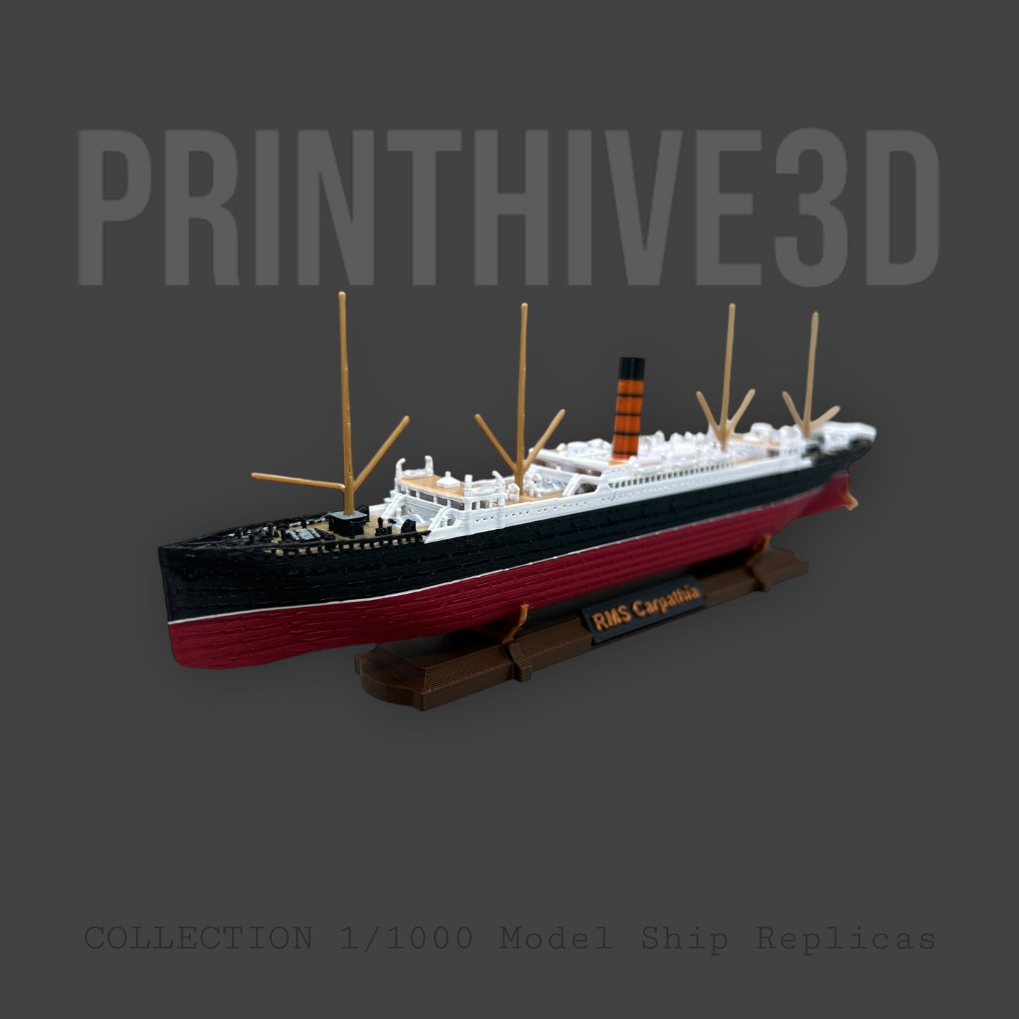 Detailed RMS Carpathia Replica