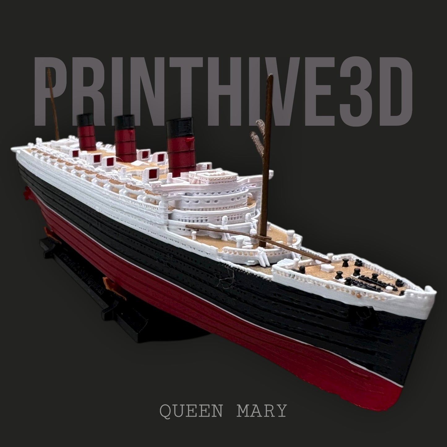 12" RMS Queen Mary Replica