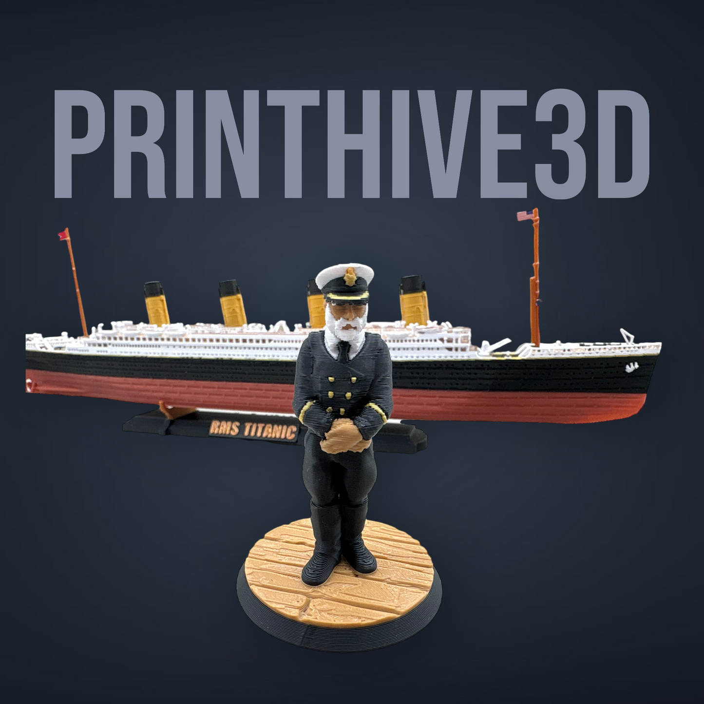 Titanic Captain Figure Replica