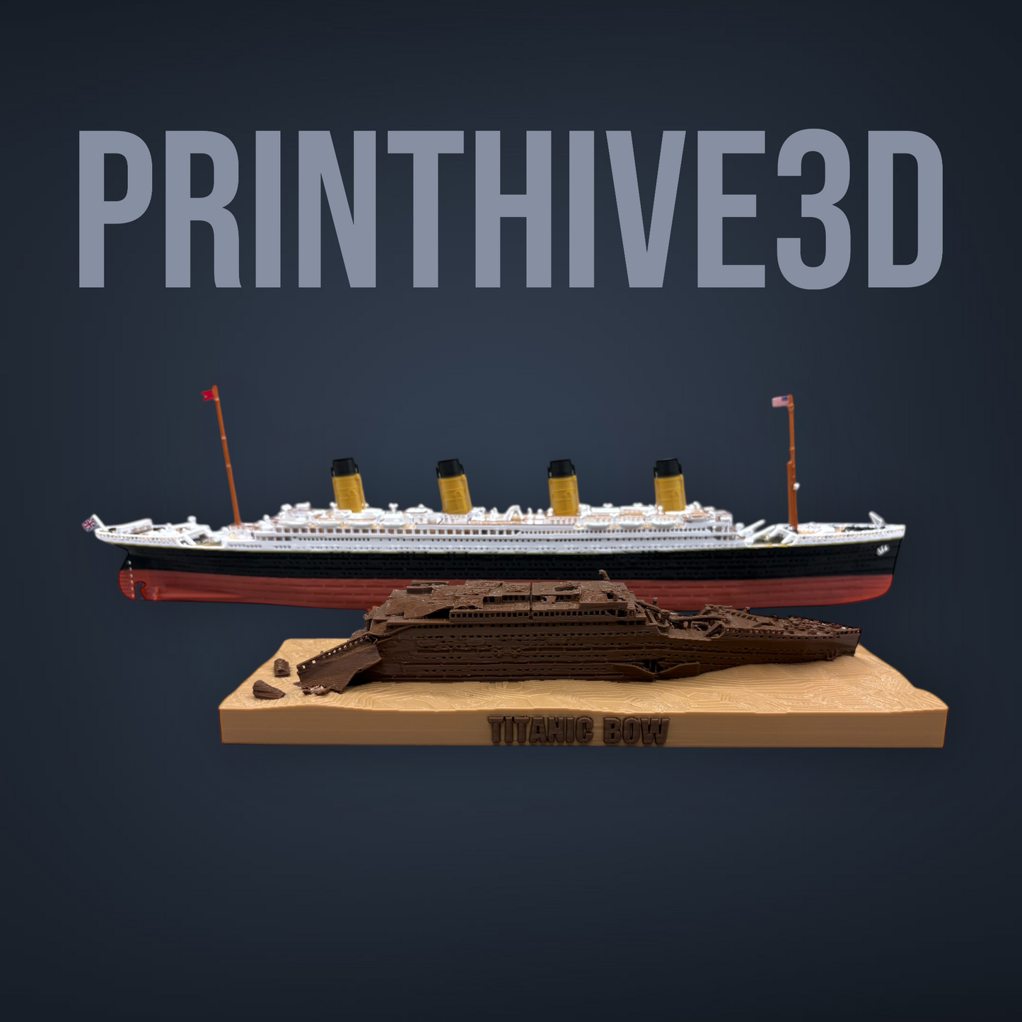 RMS Titanic Wreckage Replica