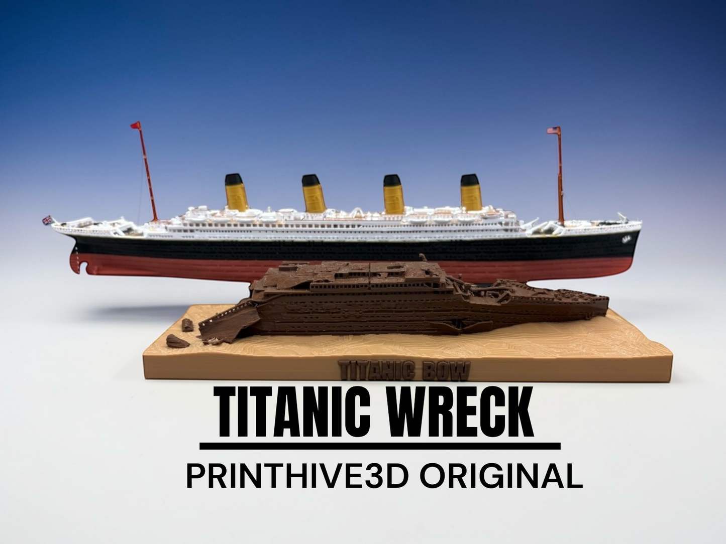 RMS Titanic Wreckage Replica