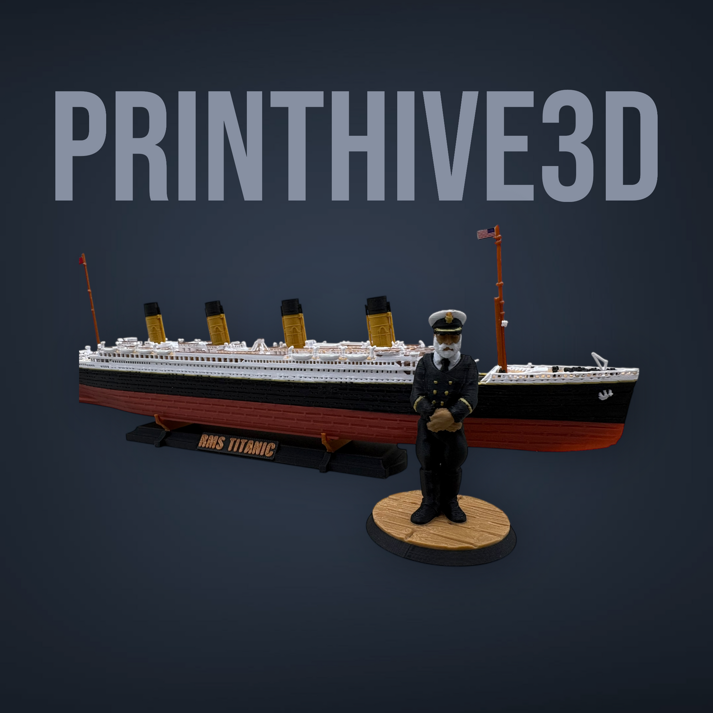 Titanic Captain Figure Replica