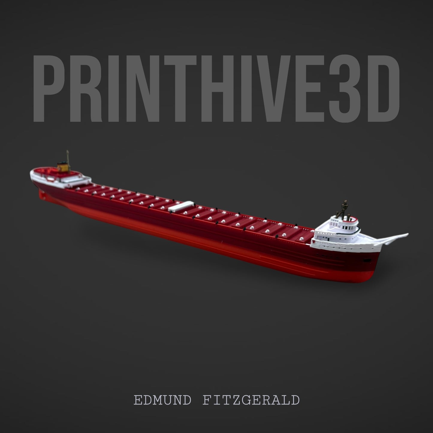 12" SS Edmund Fitzgerald Replica