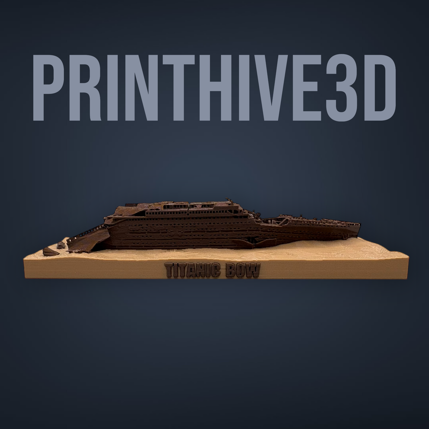 RMS Titanic Wreckage Replica