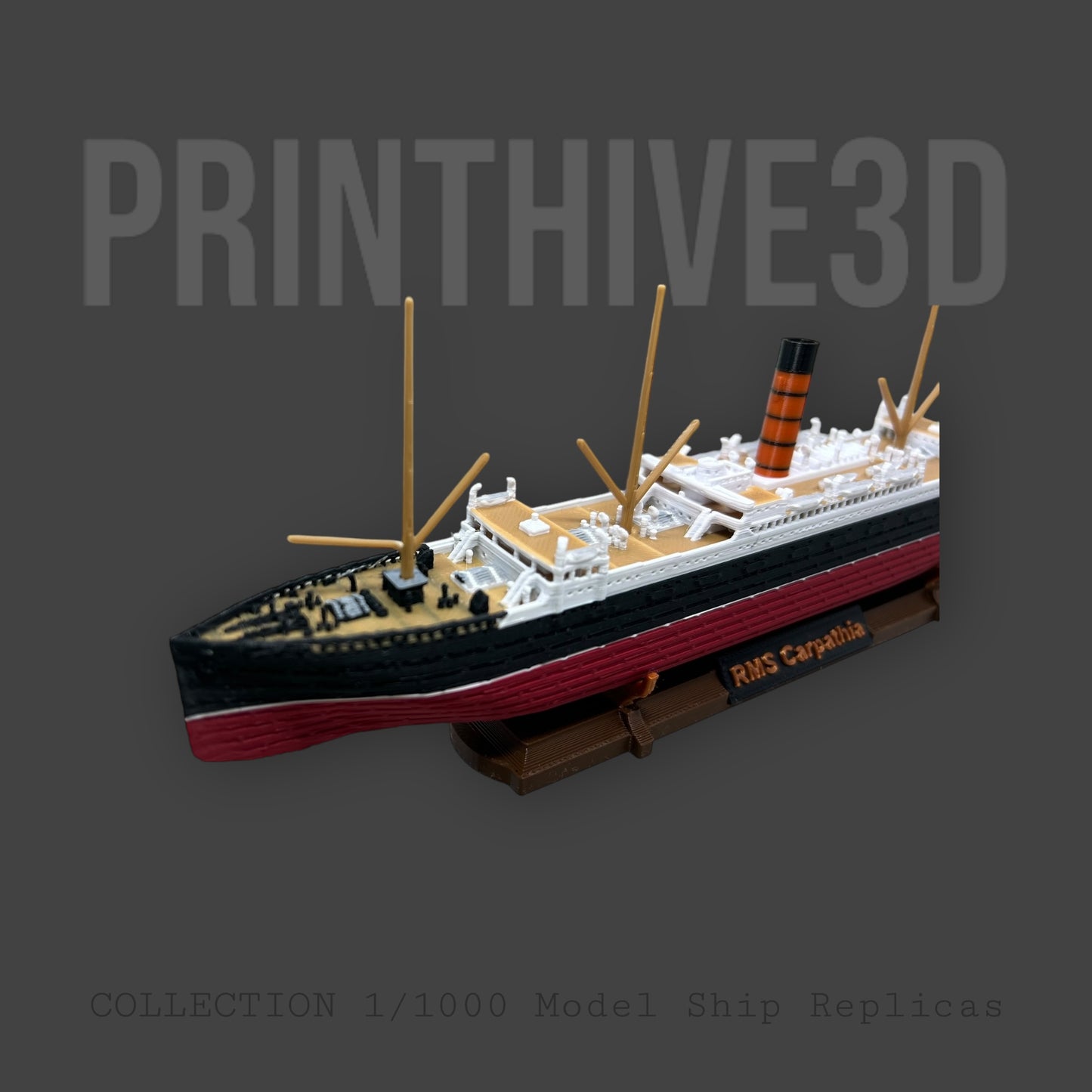 Detailed RMS Carpathia Replica