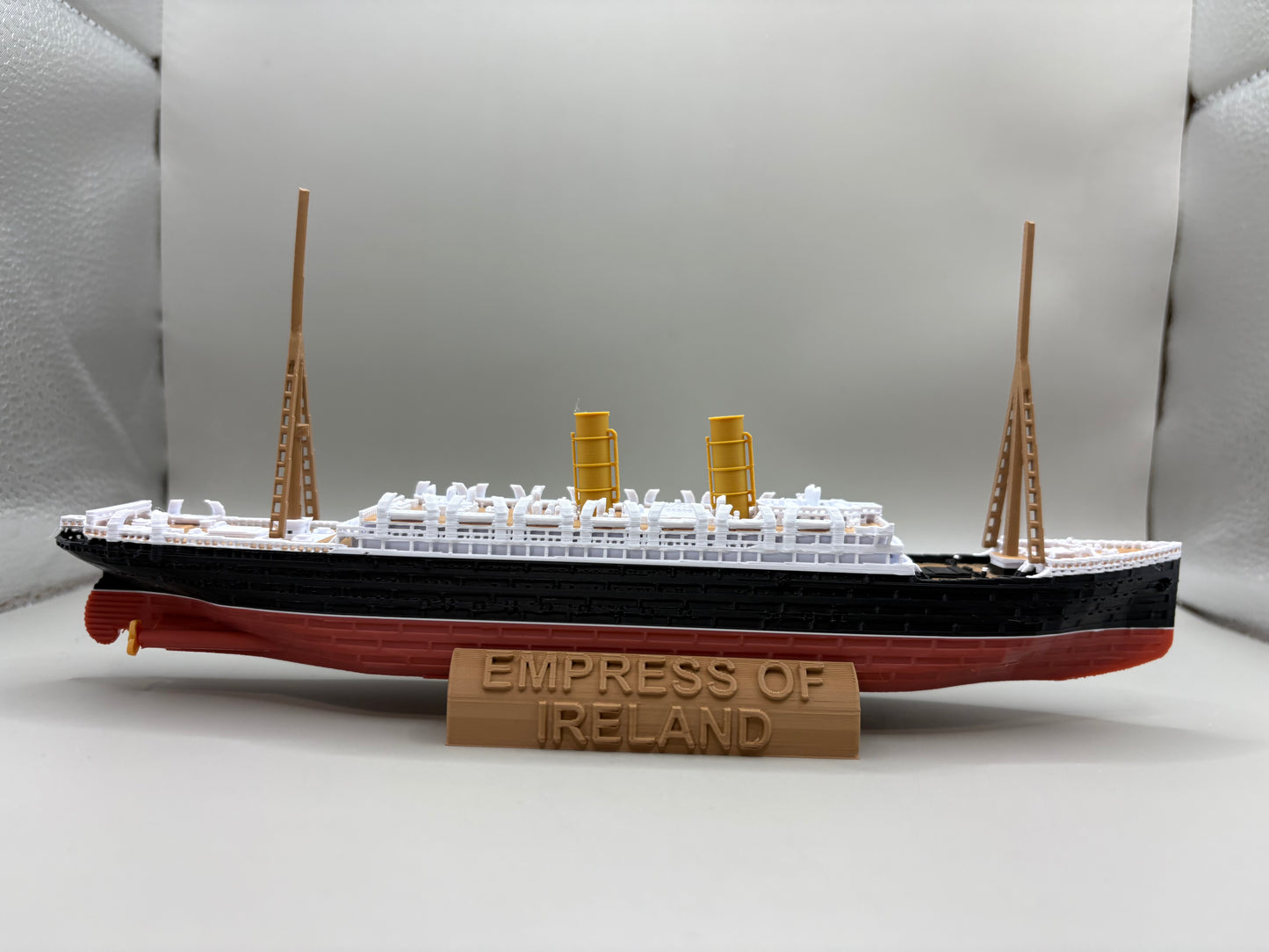 Empress of Ireland Submersible Model, Educational Model, FLOATS & SINKS Historically accurate