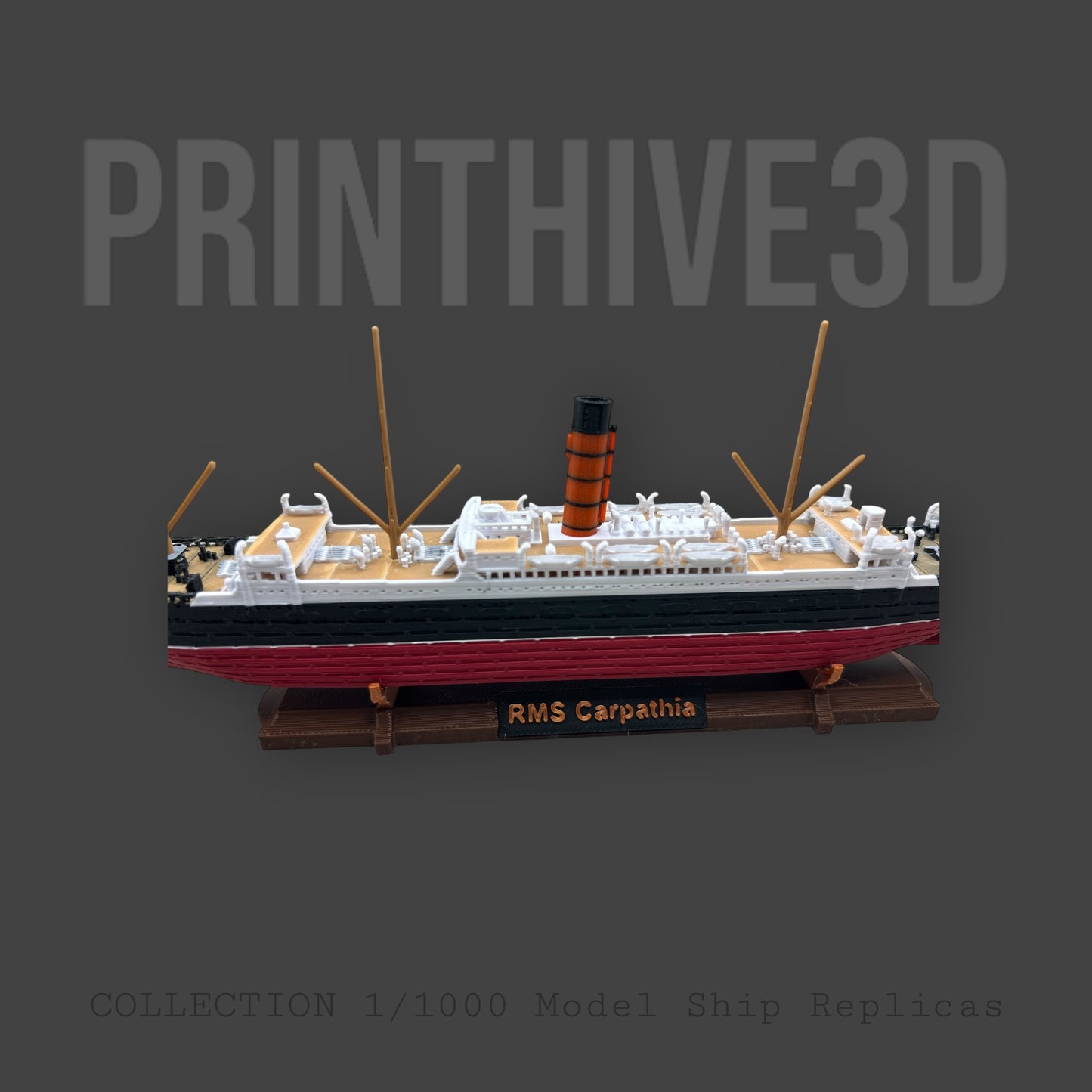 Detailed RMS Carpathia Replica