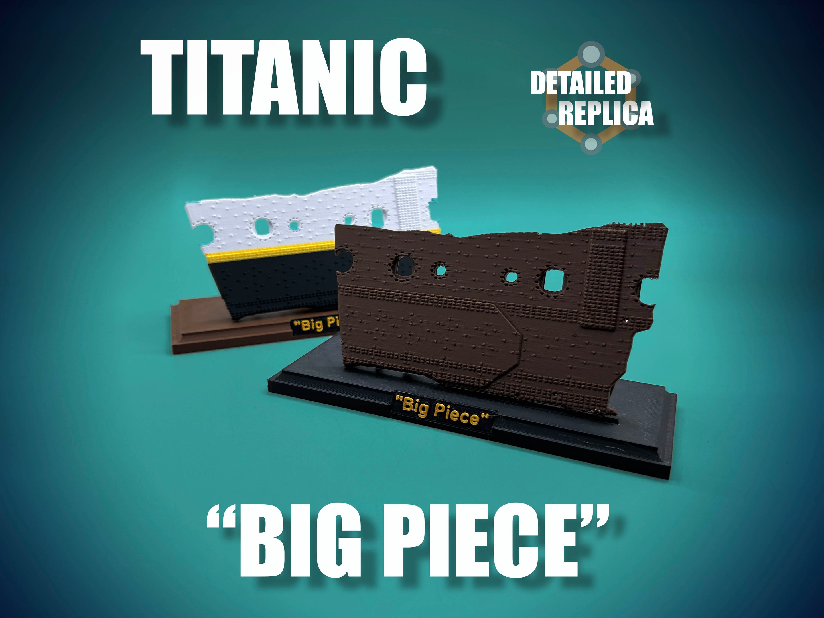 Titanic BIG PIECE Replica Model PrintHive3d titanic-big-piece-replica-model-printhive3d