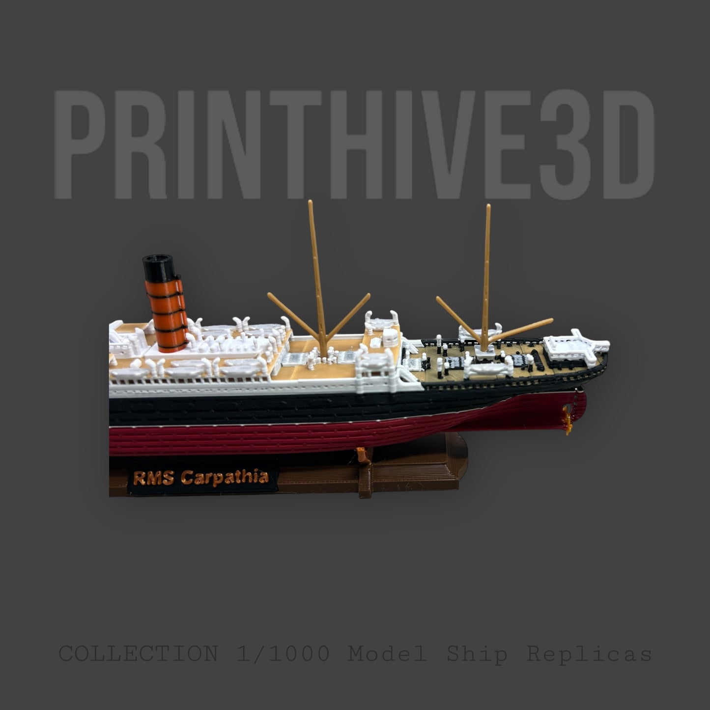 Detailed RMS Carpathia Replica