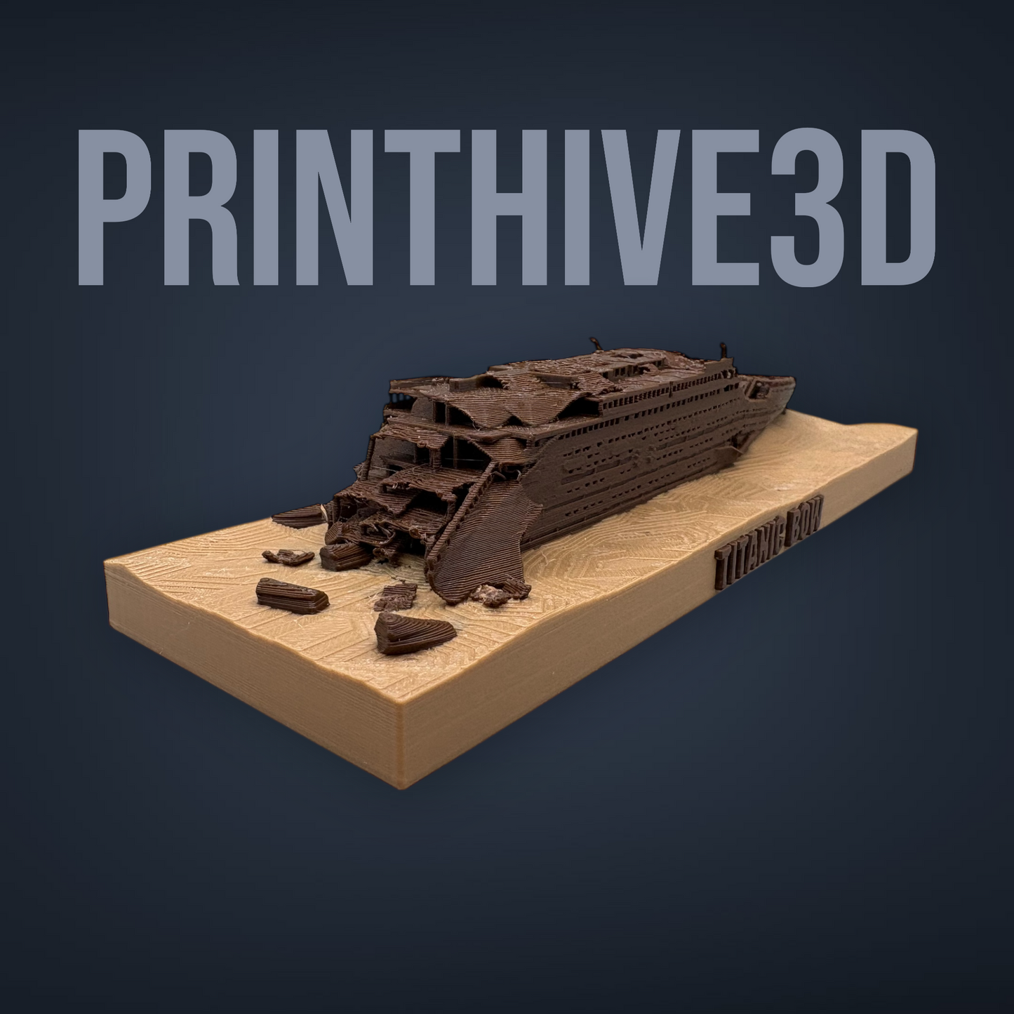 RMS Titanic Wreckage Replica